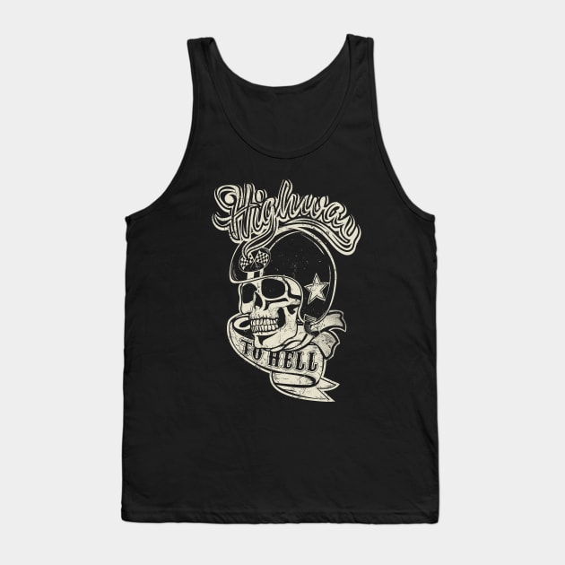 highway to hell Tank Top by MarkoShirt